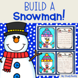 Build a Snowman Craft and Writing Page (After Winter Break