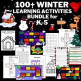 Winter Activities Bundle for K-5