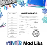 Winter Theme | Christmas Mad Libs Game | Parts of Speech |