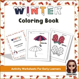 Winter Activities| Coloring Sheets, Winter Gear, Tracing L