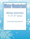 Winter Activities (Essay, Main Idea, Sequence, Writing) wi
