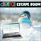 Winter Activities Google Classroom Digital Escape Room