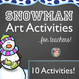 Fun Art-infused Winter Activities  | Collection of 10 Snow