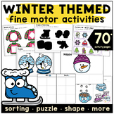 Winter Activities Preschool and Toddler Fine Motor