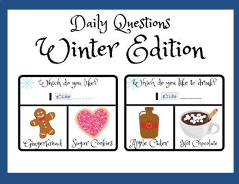 Preview of Winter Activities- Question of the Day