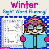 Winter Activities: Sight Word Fluency (Sight Word Workshee