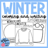 Winter Activities | Winter Coloring and Writing Pages | Ug