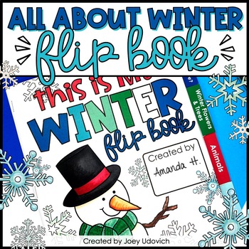 Preview of Winter Activities - Winter Flip Book