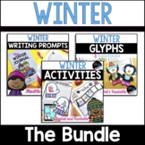 Winter Bundle: Paper & Digital Winter Activities, Glyphs, 