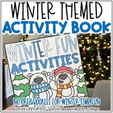 Winter Activity Booklet - Busy Book Worksheets