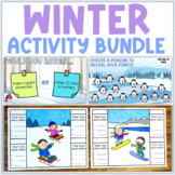 Winter Activity Bundle - Virtual Winter Activities and Gam