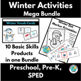 Winter Activities for Preschool, Pre-K, Special Ed. *Basic