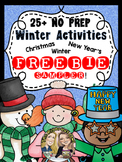 Winter Activity FREEBIE! 3 Fun Winter Activities!