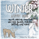 Winter Creative Writing Activities | Winter Poetry |  Holi