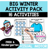 Winter Activity Pack Prek Kindergarten Occupational Therap