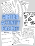 Winter Activity Packet