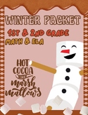 Winter Activity Packet - 1st & 2nd Grade (Math & ELA)
