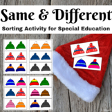 Winter Activity Same and Different Sorting January Speech 