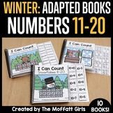 Winter Adapted Interactive Books Numbers 11-20
