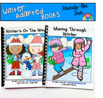 Preview of Winter Adapted Books (With Music and Movement)