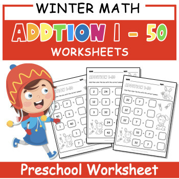 Preview of Double Digit Addition With And Without Regrouping - Winter Break Math Editions