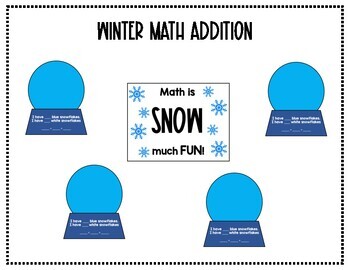 Preview of Winter Addition Bulletin Board Craft (FREEBIE!)