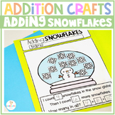 Winter Addition Crafts Story Problem Crafts for Kindergart