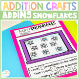 Winter Addition Crafts Story Problem Crafts for Kindergart