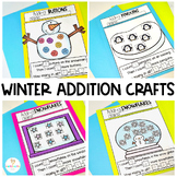 Winter Addition Crafts Story Problems Crafts for Kindergar