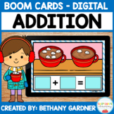 Winter Addition Equations - Boom Cards - Distance Learning