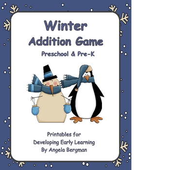 Preview of Winter Addition Game