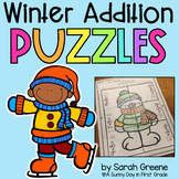 Winter Addition Puzzles
