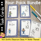 Winter Addition Subtraction Multiplication and Division Ta