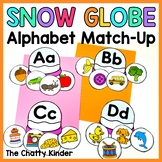 Winter Alphabet Center Craft and Activity - Beginning Soun
