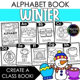 Winter Alphabet Coloring Pages: Winter Coloring Activity Pages