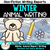 Winter Animal Report Writing- 24 Winter Animals