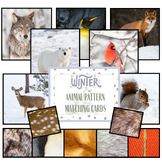Winter Animal Skin Matching Cards