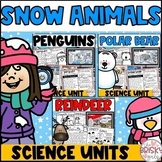 Winter Animals | Winter Animals Science Unit Bundle