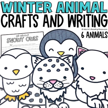 Preview of Winter Bulletin Board Winter Writing Activities and Crafts Winter Arctic Animals