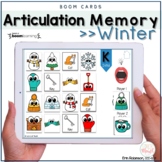 Winter Articulation Memory BOOM Cards