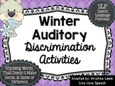 auditory discrimination skills