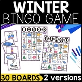 Winter BINGO | Winter Activities | Winter Vocabulary Games