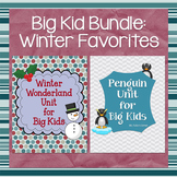 Penguins and Winter Wonderland: Winter BUNDLE for Big Kids