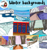 Winter Backgrounds 2021