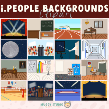 Preview of Influential People I Backgrounds Clipart