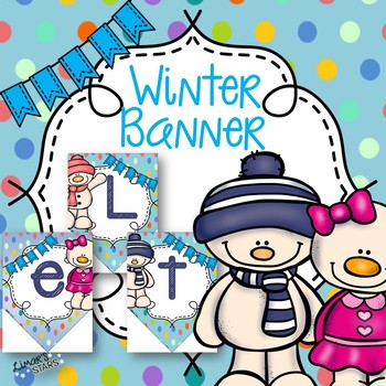 winter snow banner clipart