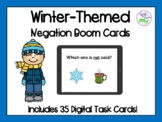 Winter Basic Concepts BOOM Cards™: Negation Edition