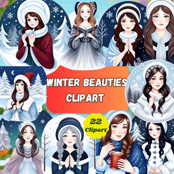 Preview of Winter Beauties Clipart