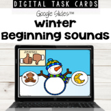 Winter Beginning Sounds for Google Slides™