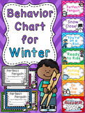 Winter Behavior Chart (January or December Classroom Management)